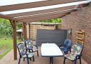 Terrasse mit Überdachung