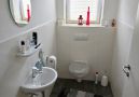 Gäste-WC im Erdgeschoss
