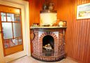 Kamin im Wohnzimmer