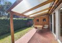 sonnige Terasse