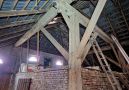 solides Holzständerwerk